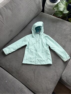 Columbia Kids Lightweight Rain Jacket - Mint